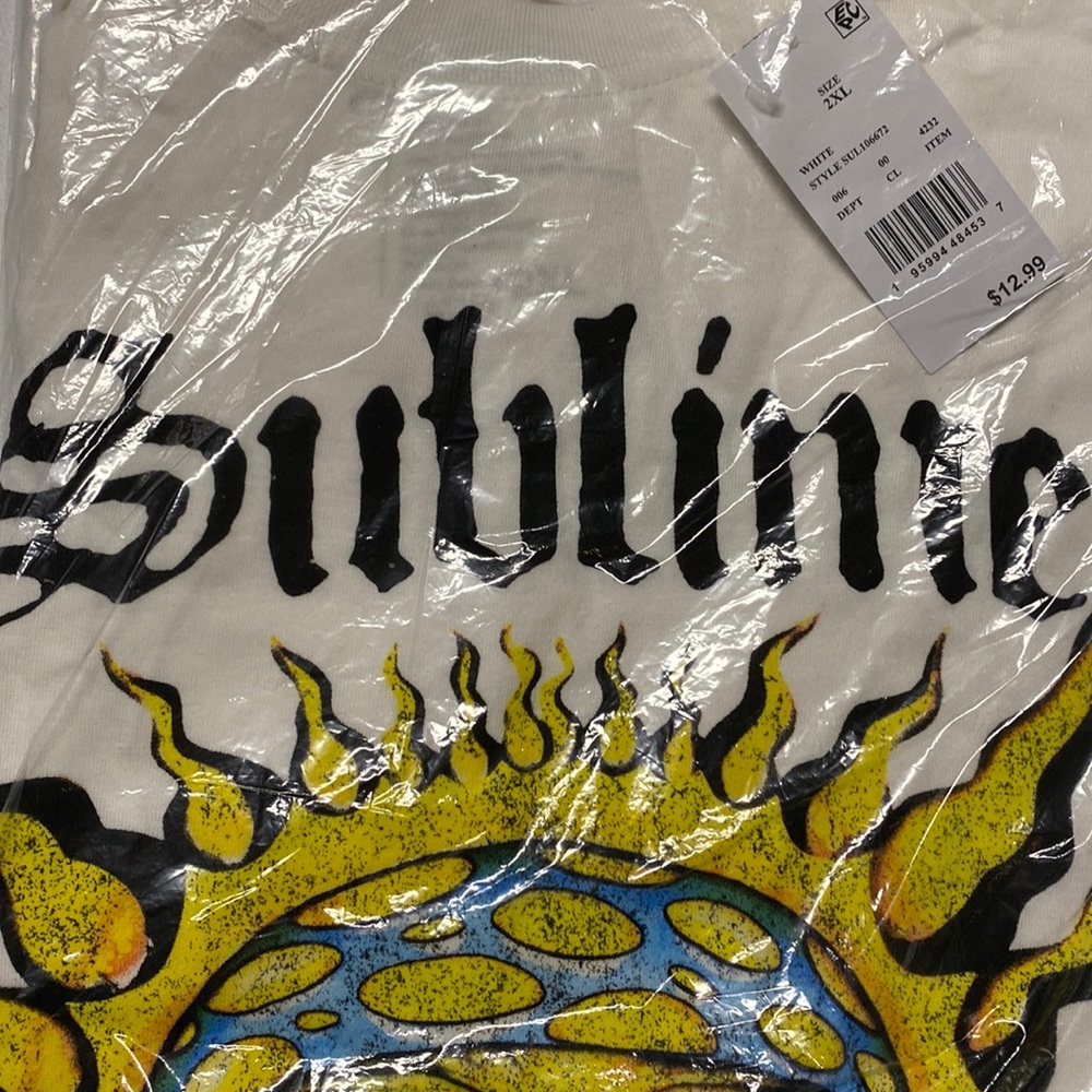 NWT White Sublime T-shirt